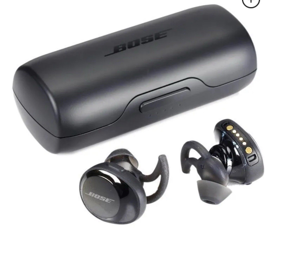 Bose SOUNDSPORT FREE WIRELESS Headphones Black Bluetooth Earbuds(In-ear)