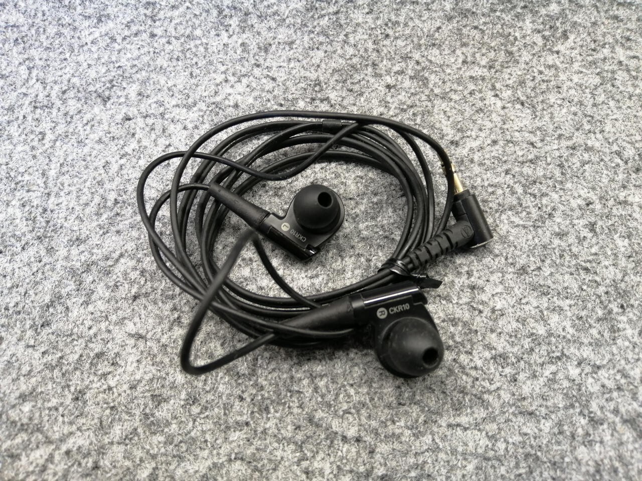 Audio-Technica ATH-CKR10 Sonic Pro In-Ear Monitor Headphones Used from Japan