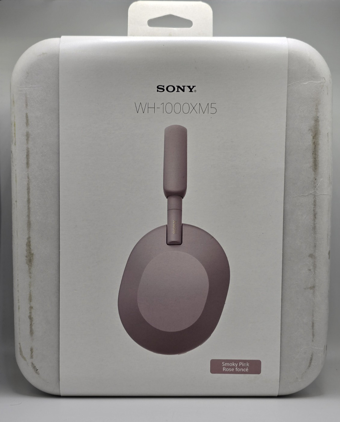 Sony WH-1000XM5 Premium Noise Canceling Wireless Headphones, Smoky Pink