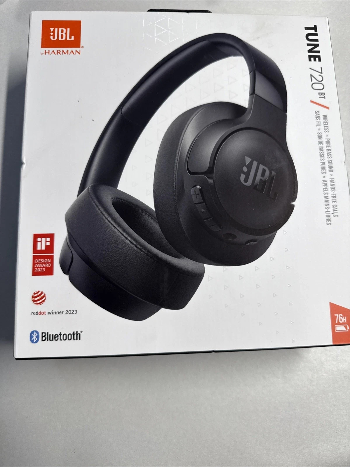 JBL Tune 720BT Wireless over-ear headphones