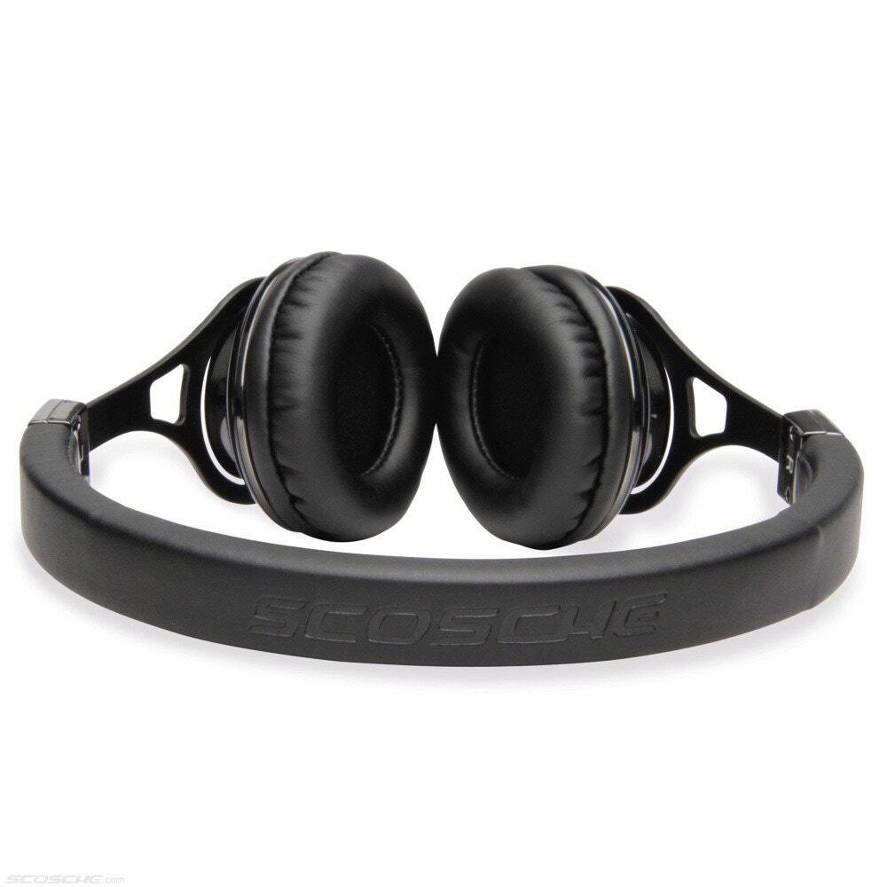 Scosche RH656MD On-Ear Headphones with tapLINE Remote & Mic (Black)