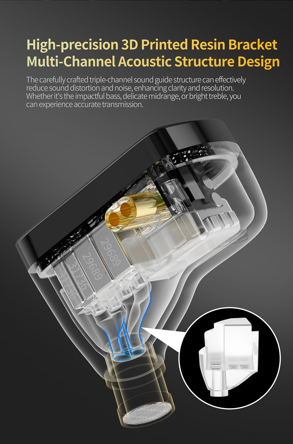 ​KZ AS16 PRO X 8BA Balanced Armature In-Ear Monitor Earphones Pro Studio 3.5 Mic