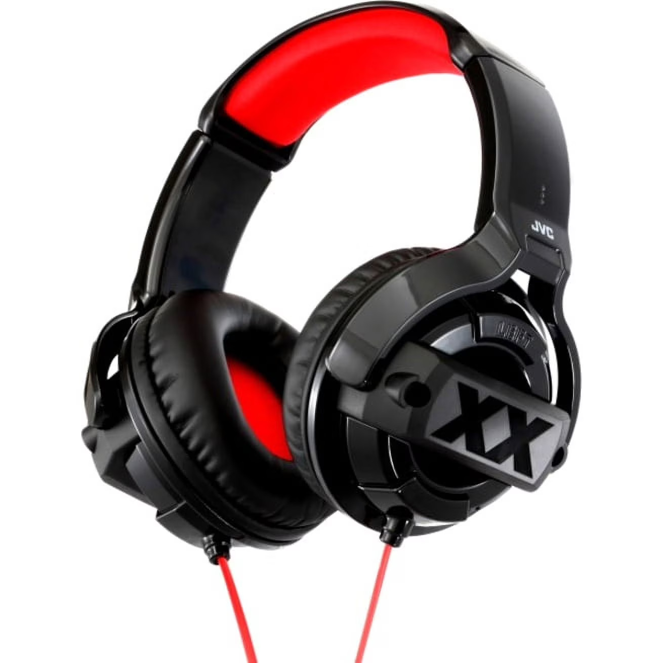 SEALED JVC Xtreme Xplosives Headphones XX Microphone Black Red HA-M55X