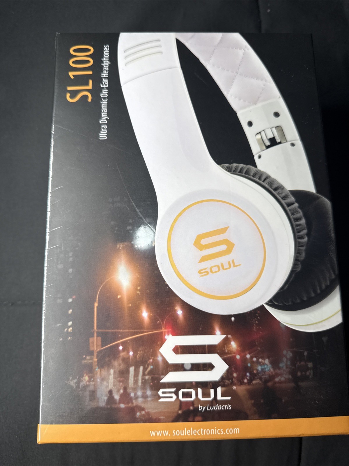 Soul by ludacris SL100 Headband Headphones w/ In-Line Remote Control SEALED