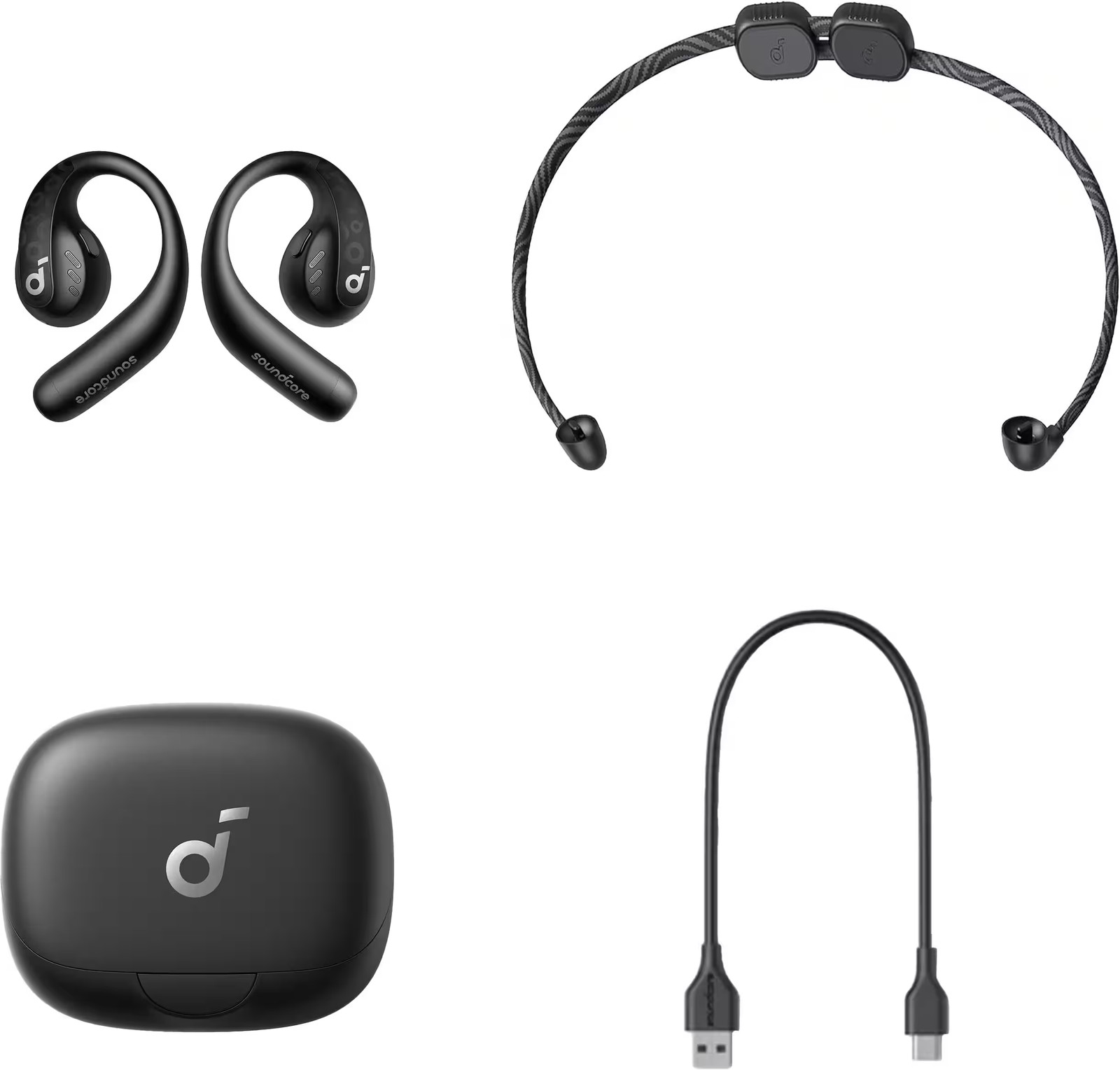 Soundcore – AeroFit Pro – Midnight Black