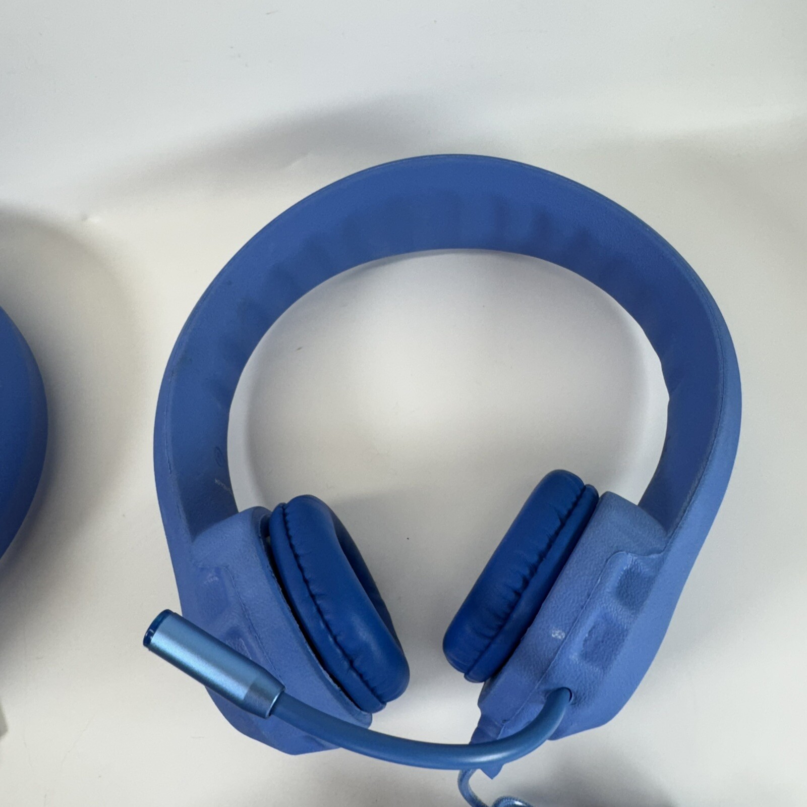 Hamilton Buhl Kids-Blu Flex-Phones Blue Kids Foam Headphones with Mic Lot of 3