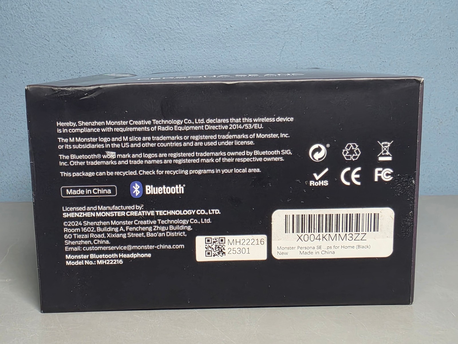 Monster Persona SE ANC Wireless Bluetooth Over-Ear Headphones ANC