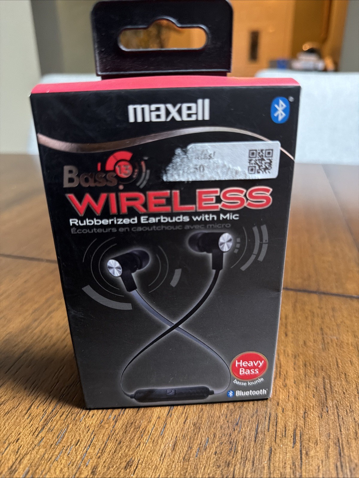 Maxell Bass 13 Bluetooth Wireless Rubberized Earbuds With Mic (Heavy Bass)