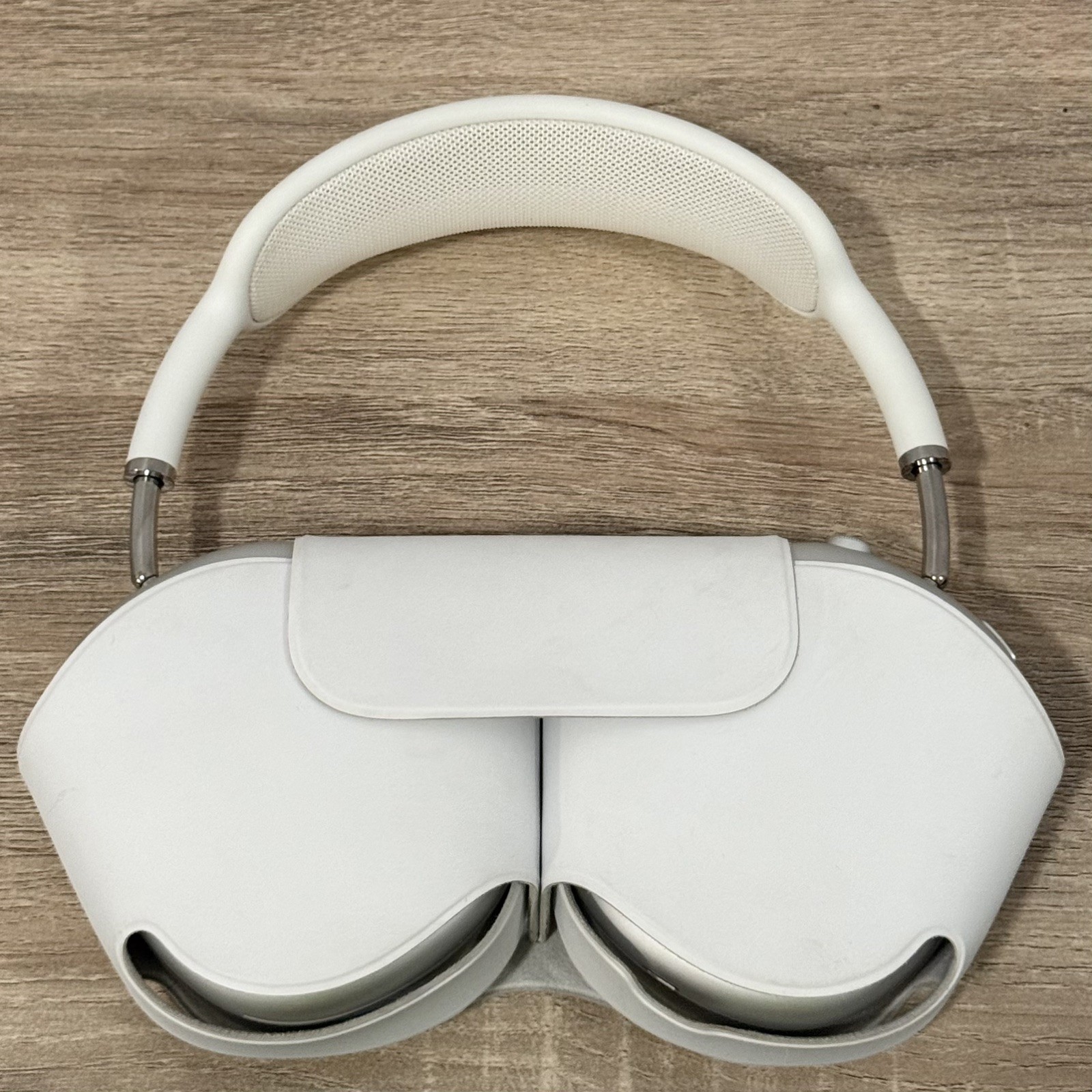 Apple AirPods Max A2096 1st Gen Bluetooth Headphones Lightning White Silver