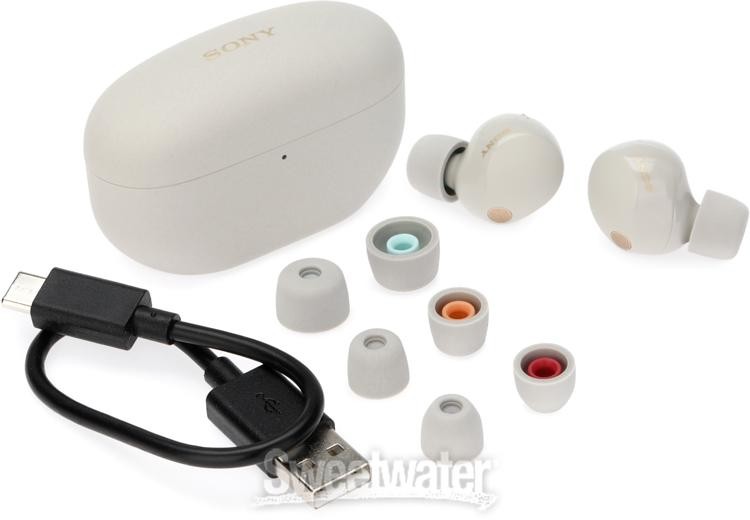Sony WF-1000XM5 Wireless Noise-canceling Earbuds – Silver