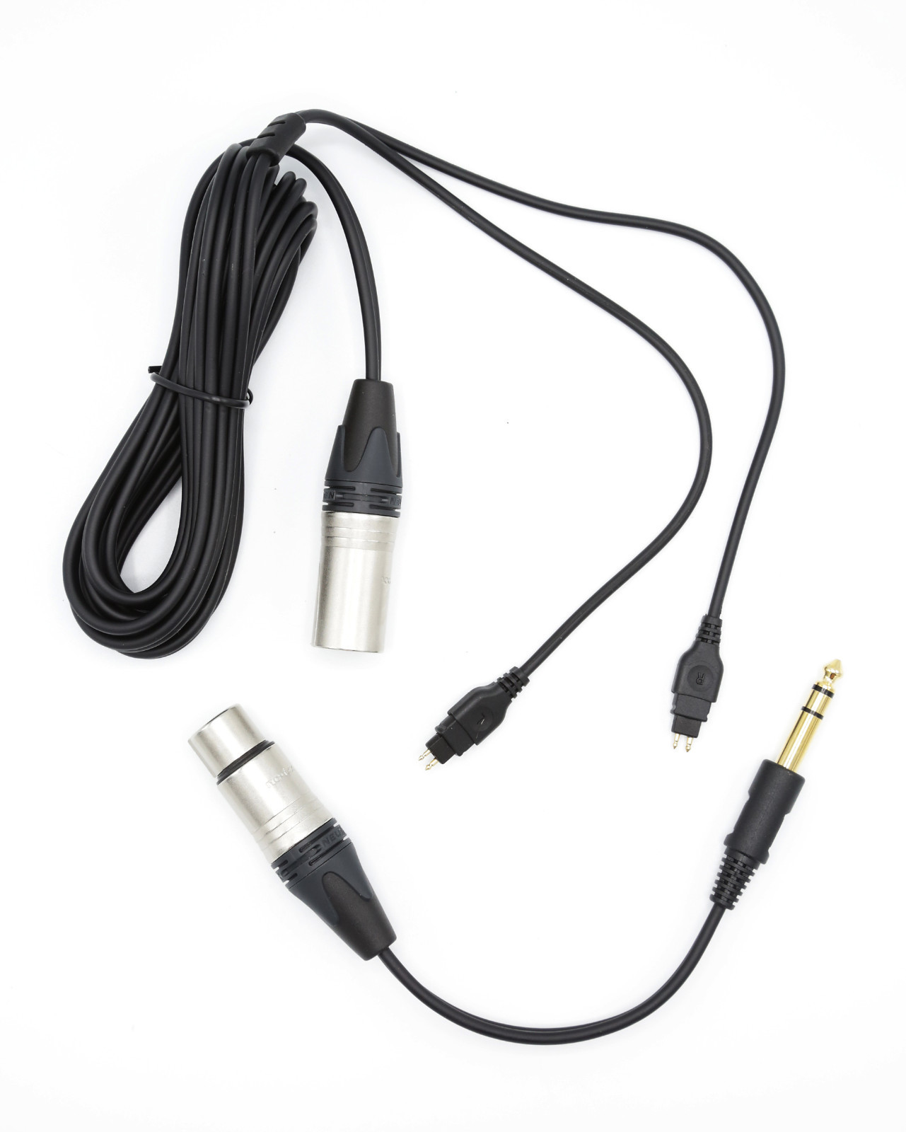 SENNHEISER 4-Pin XLR Balanced Stock Cable + ADAPTER for HD-660 S, HD-650 / 10ft