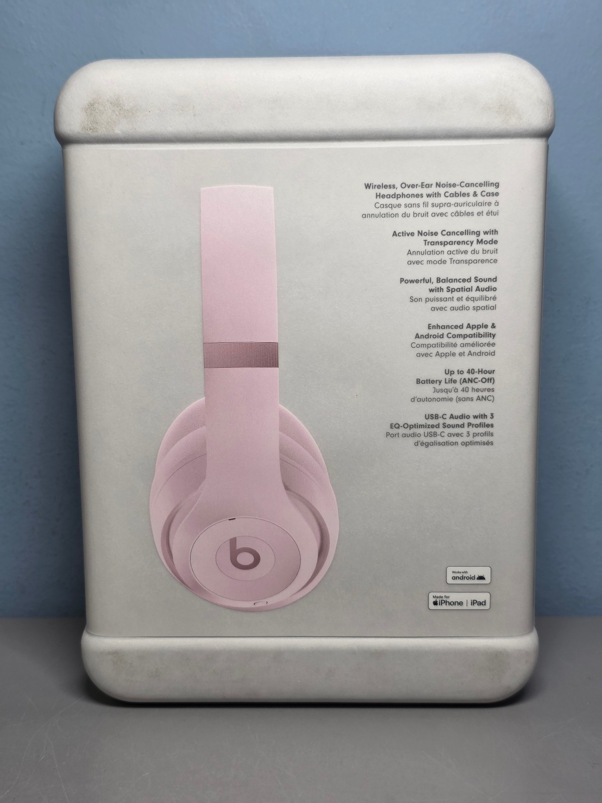 Beats Studio Pro Soft Pink ME2E4LL/A Bluetooth ANC A2924 -New and Sealed