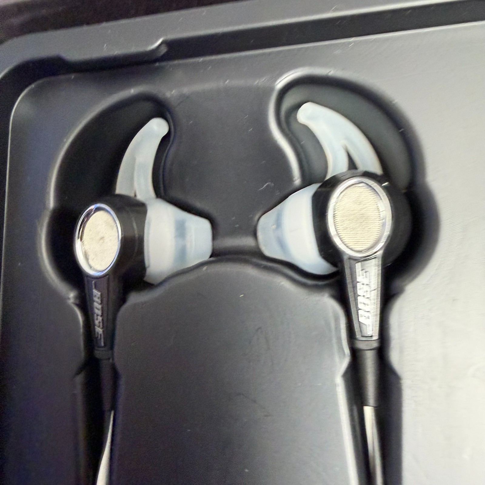 Bose MIE2 Black Water Resistant Sound Isolation Mobile In-The-Ear Headphones