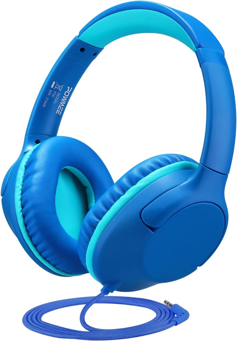 P20 Kids Headphones with Active Noise Cancellation – Ideal for Travel & Learning