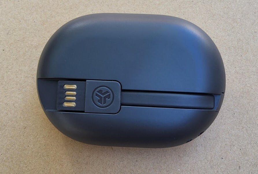 JLAB “GO AIR Sport” AUDIO TRUE WIRELESS “BASE CHARGER ONLY” BLACK BASE.