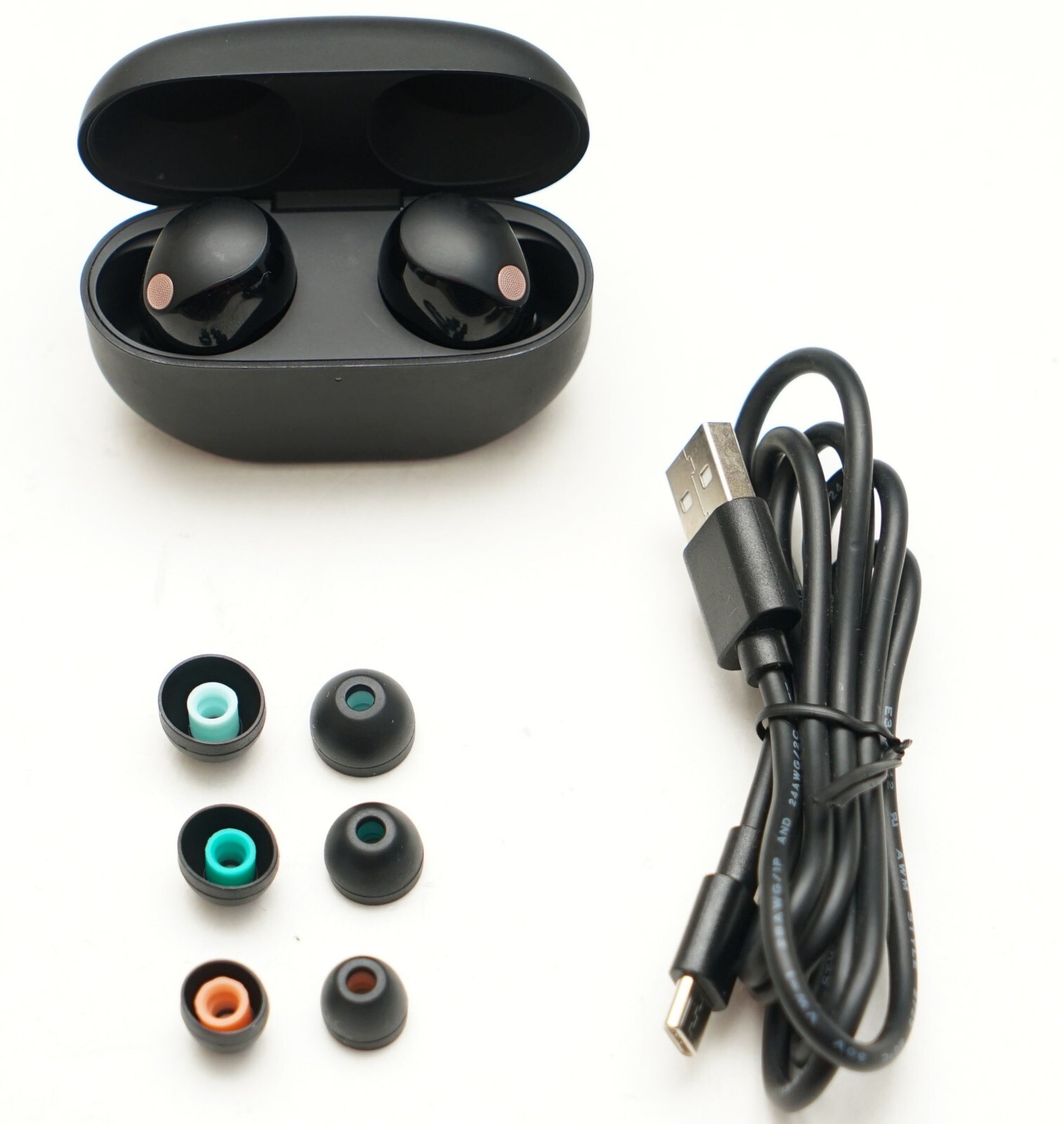 SONY WF-1000XM5/B Earphones Wireless Bluetooth Noise Canceling WF-1000XM5 BLACK