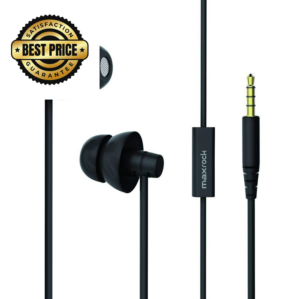 MAXROC Sleep Earplugs – Noise Isolating Ear Plugs 1 Count (Pack of 1), Black