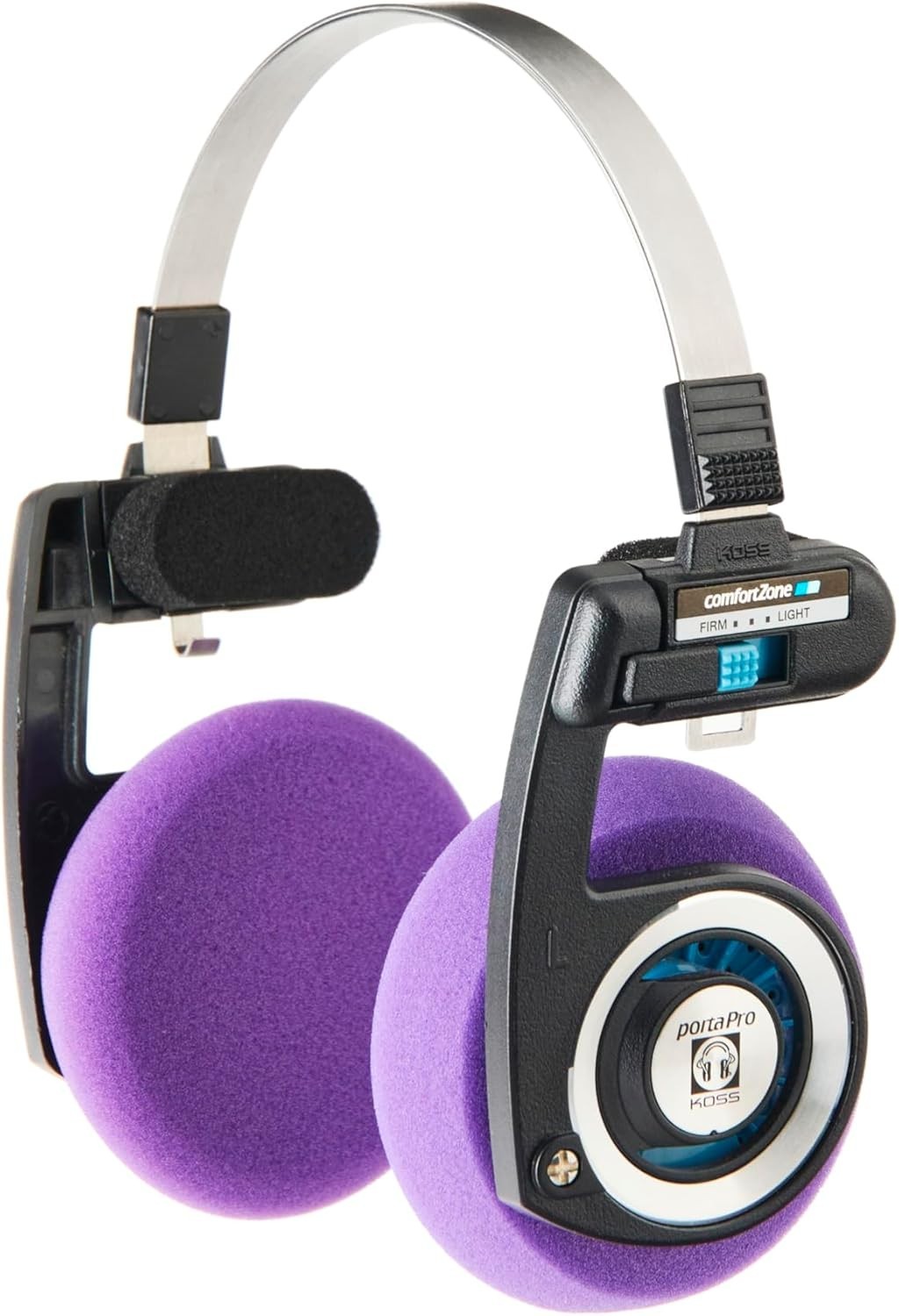 EARPADS for Koss PORTAPRO 2Pairs (Purple+Black)