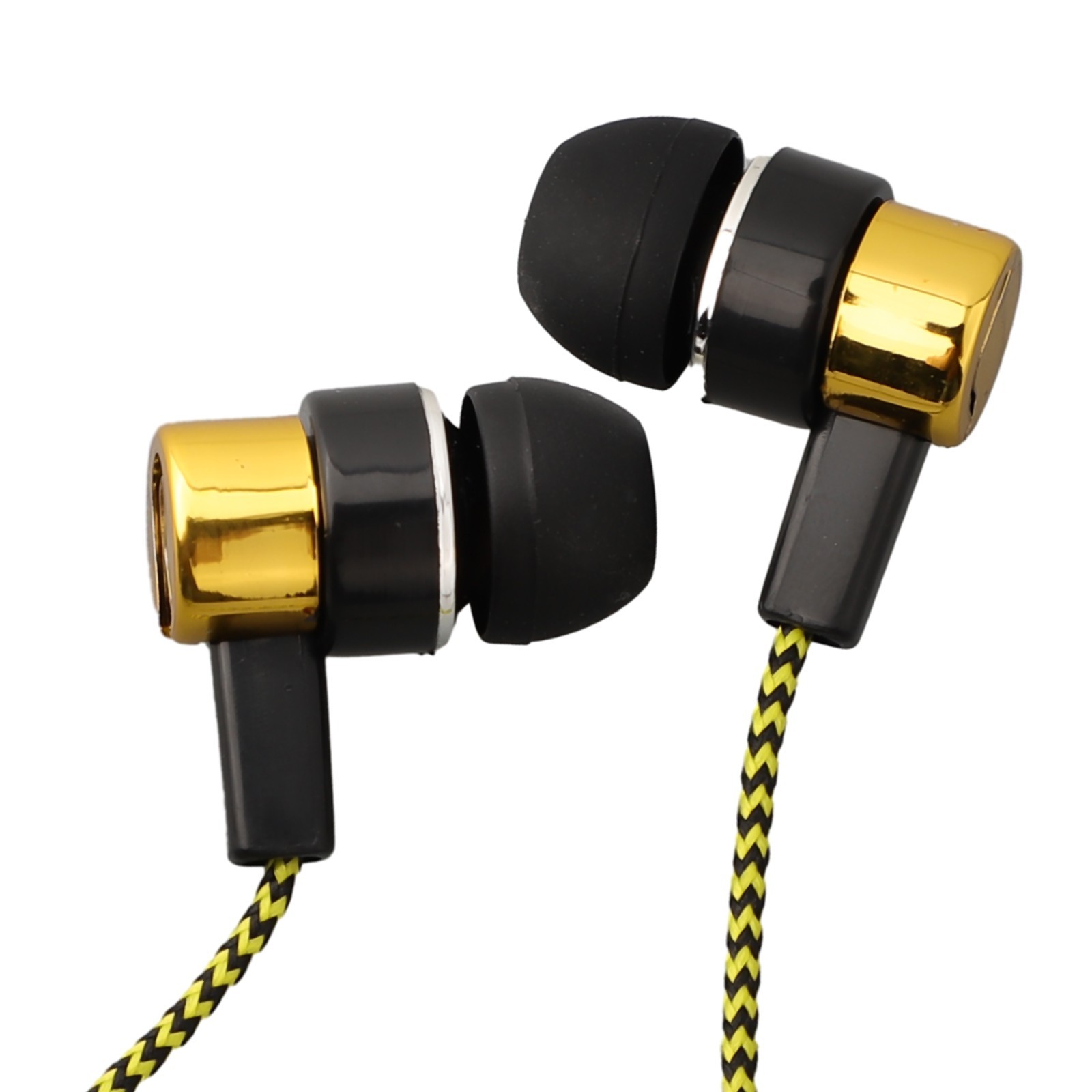 Music Playing Wired Headphones 1.2 M Cable Length 115 DB/mv Sensitivity