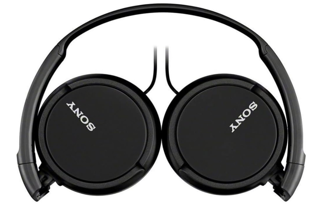 Sony MDRZX110/WHI ZX Series Stereo Headphones, MDR-ZX110 Black