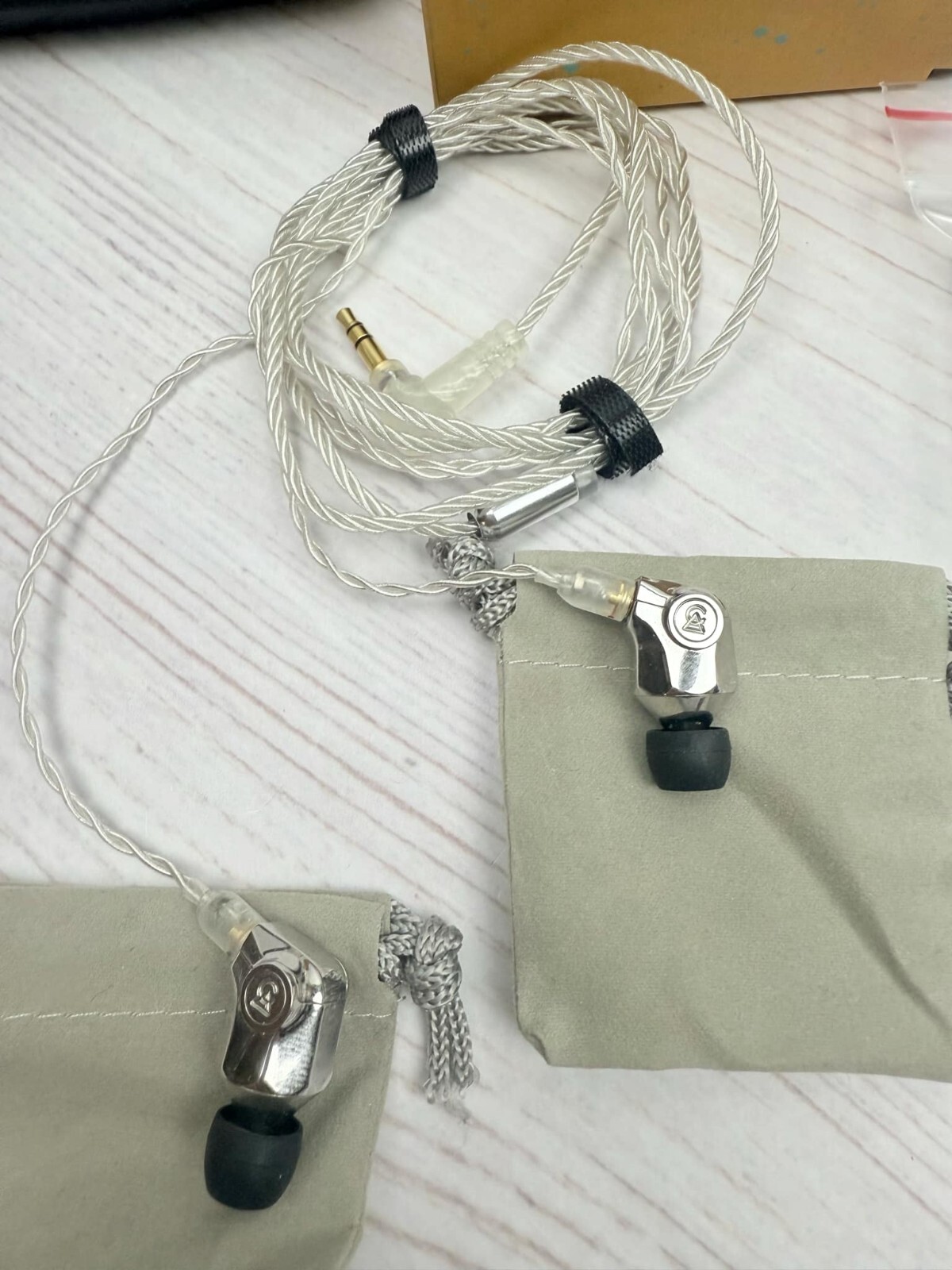 Campfire Audio Atlas Earphones In Ear Monitor ,Silver Stainless Steel