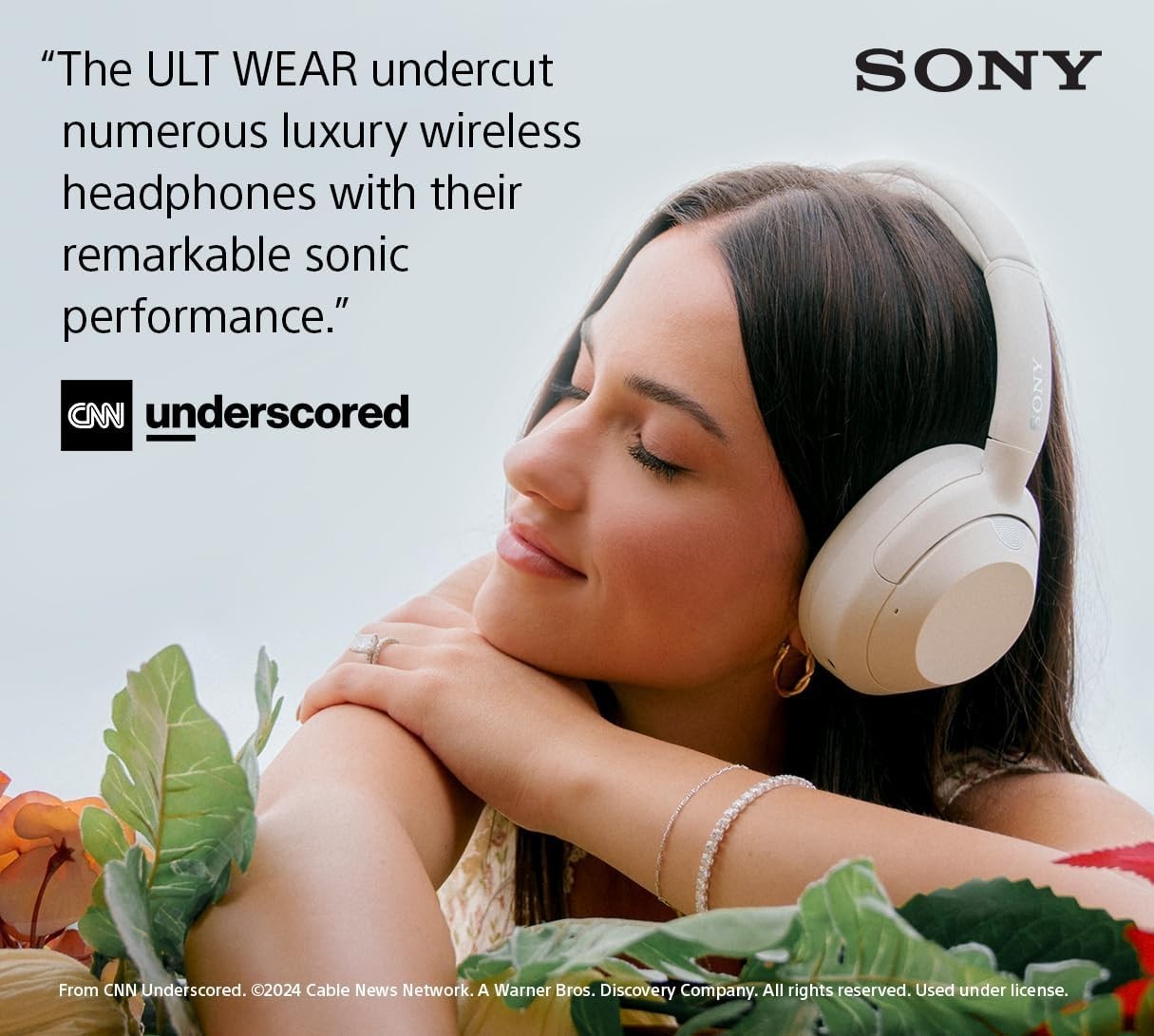 Sony Ult Wear WHULT900NB.UC Over-Ear Noise Canceling Bluetooth Headphones Black