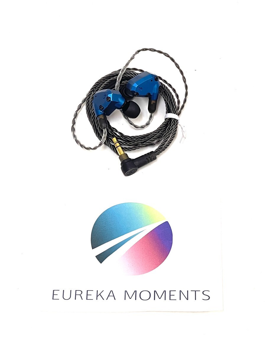 Campfire Audio POLARIS II Hybrid In-Ear Monitors CAM-5317 Blue Used w/Box