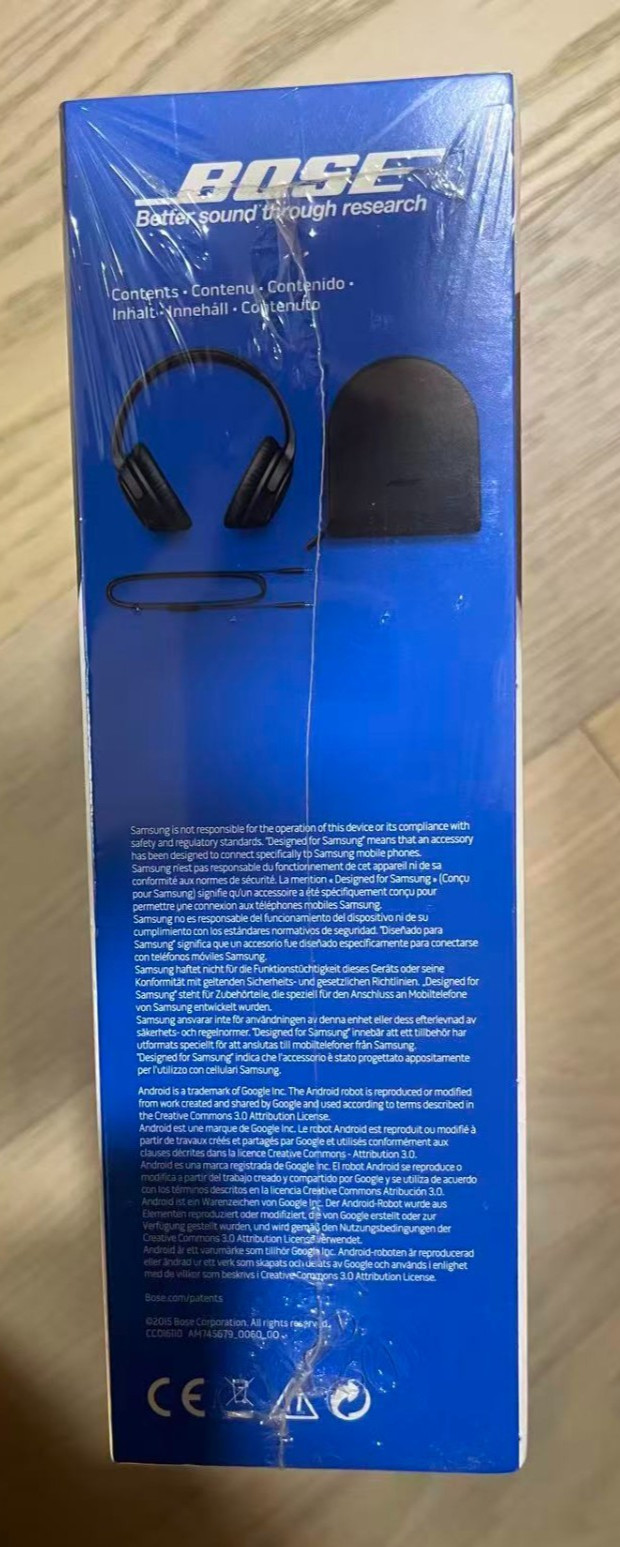 New Bose SoundTrue Around-Ear II 2 Headphones Headset Samsung Android Devices