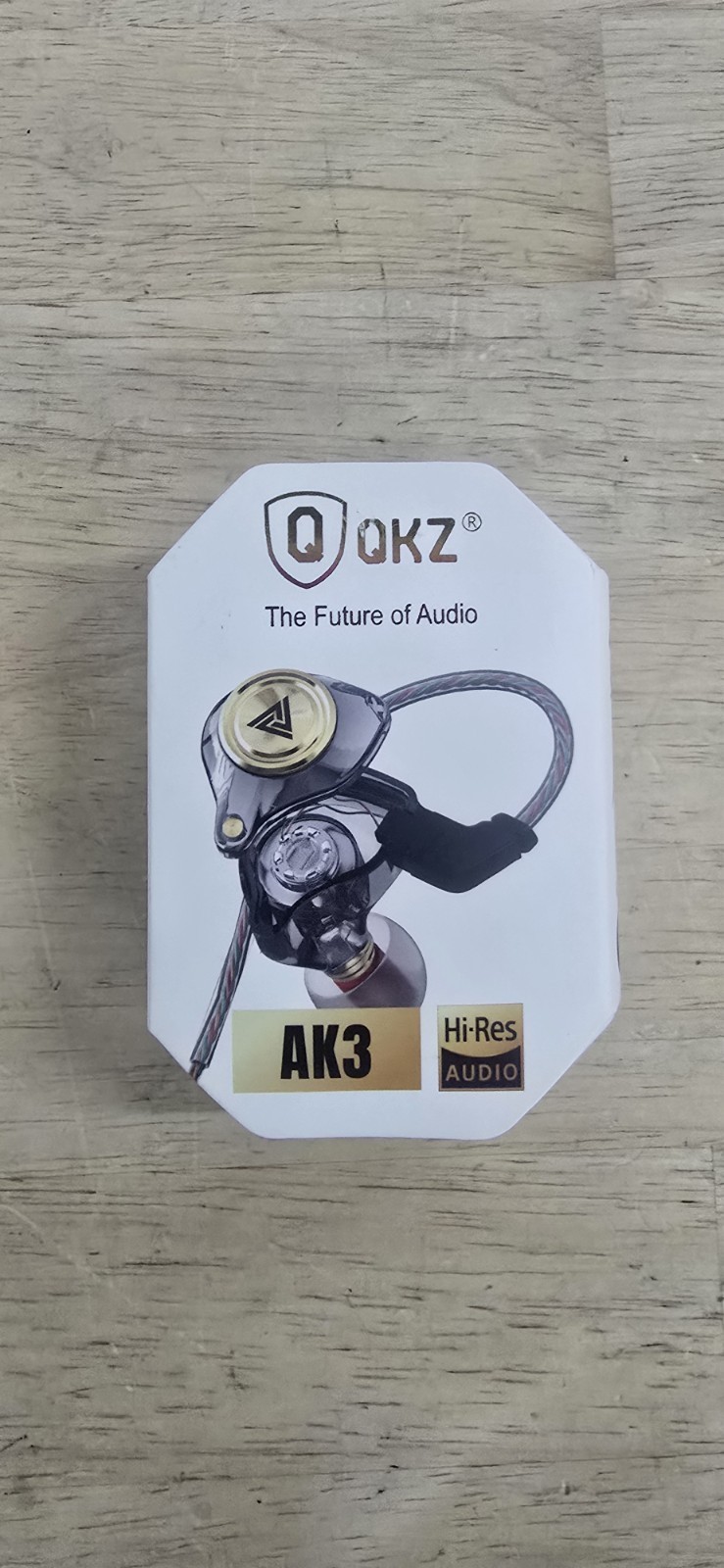 QKZ AK6 Pro Wired IEM for Gaming Earbuds with MIC, in Ear Monitor Headphones