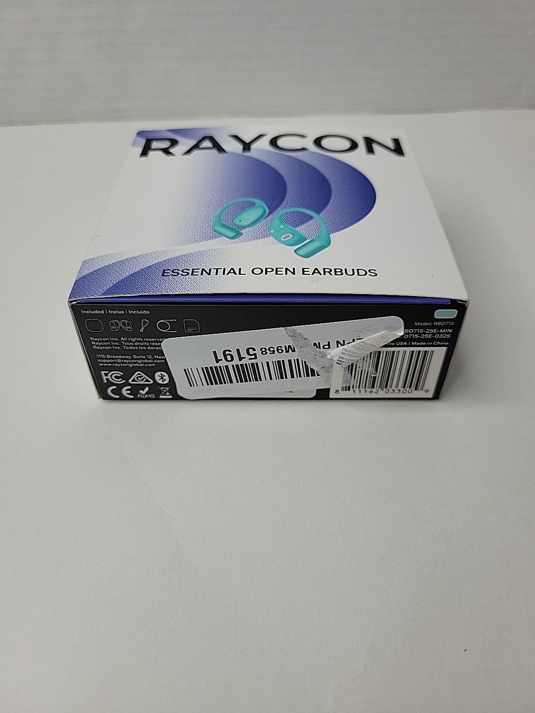 Raycon Essential Open Ear Earbuds – Open Ear Headphones, Earbuds Wireless Mint