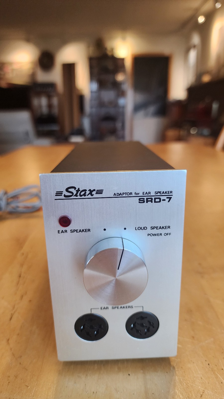 STAX SR-X Mk2 Electrostatic Headphones w/ SRD-7 Driver Unit Working & Tested