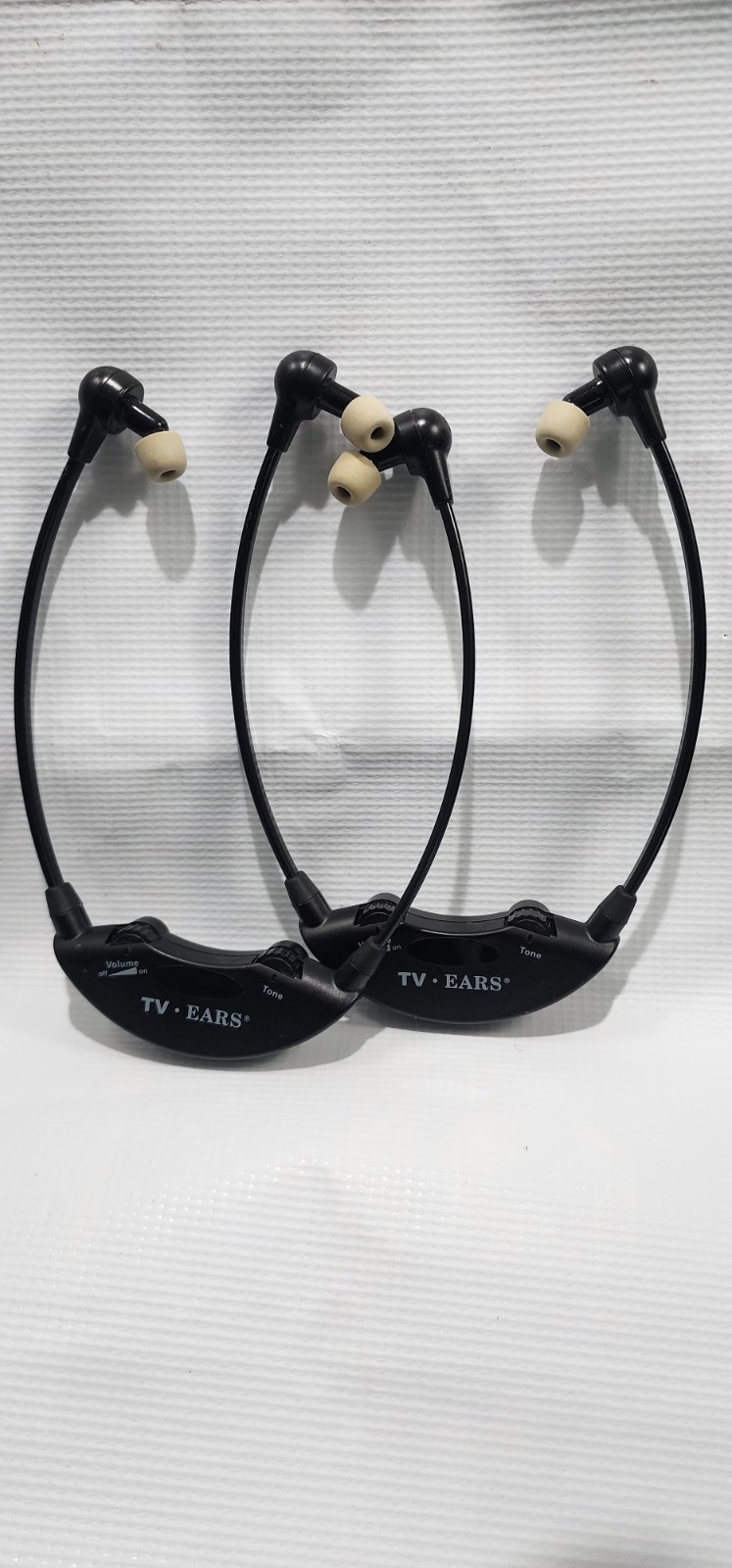 TV Ears 11841 Wireless Dual Digital Headphones – Black