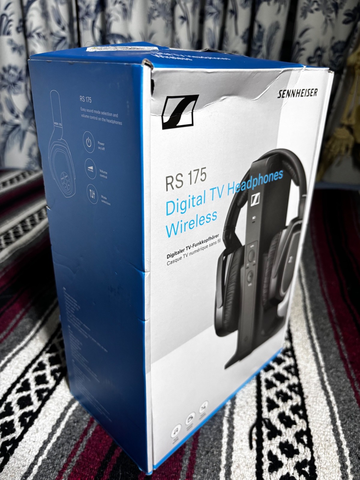Sennheiser RS 175 RF Wireless Headphone System – Black