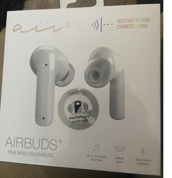 Air4 Airbuds Active Noise Cancelling Wireless Earbuds