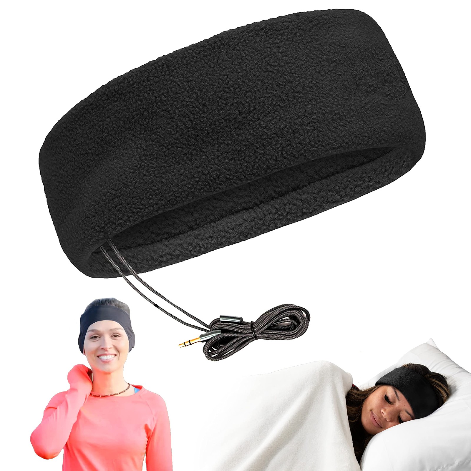 CozyPhones Sleep Headphones – Over Ear Headphones from Ultra Thin Cool Mesh W