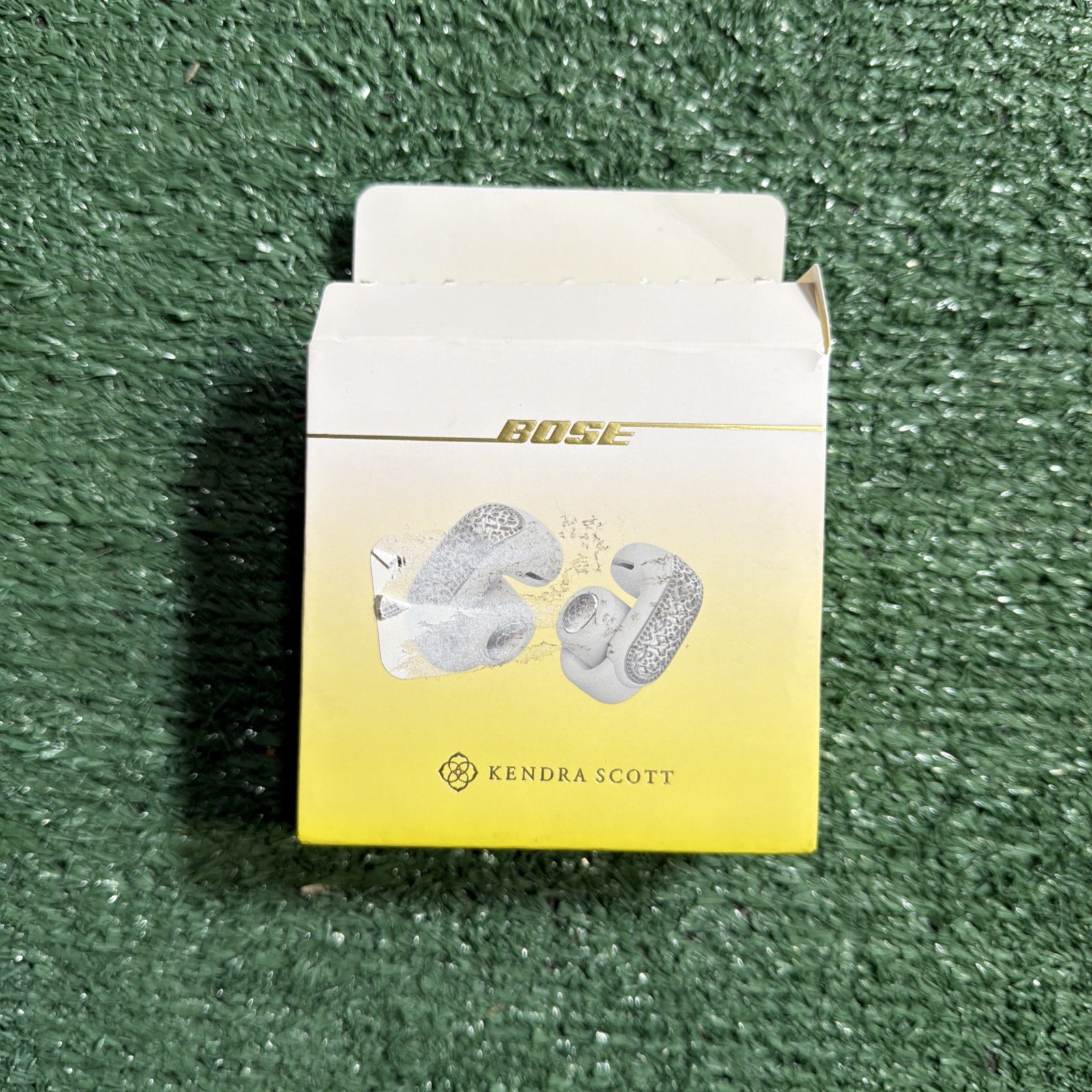 NEW Bose x Kendra Scott Ultra Open Earbuds Silver Bluetooth Snapdragon Sound
