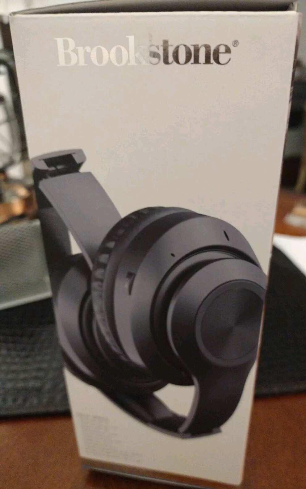 Brookstone Voice Assistant Wireless Bluetooth 5.0 Headphones HD Sound Bass Boost