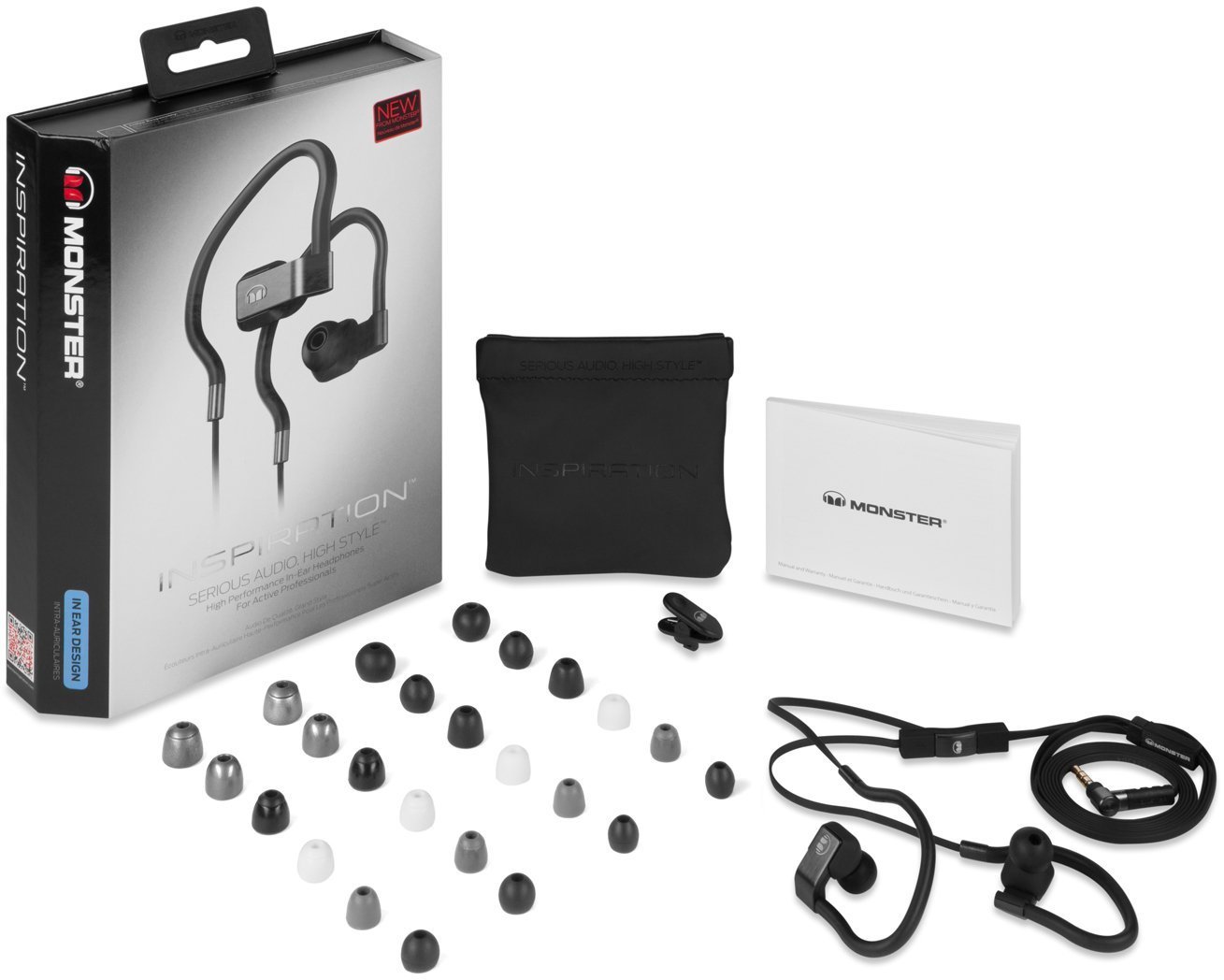 Monster Inspiration w/ ControlTalk Universal 128975-00 In-Ear only Headphones…