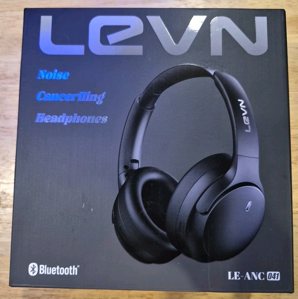 LEVN Hybrid Active Noise Cancelling Headphones, Wireless Headphones le-anc 041