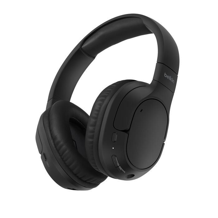 Belkin Wireless Over-Ear Headphones | iPhone Samsung Compatible | HD Sound | 60H