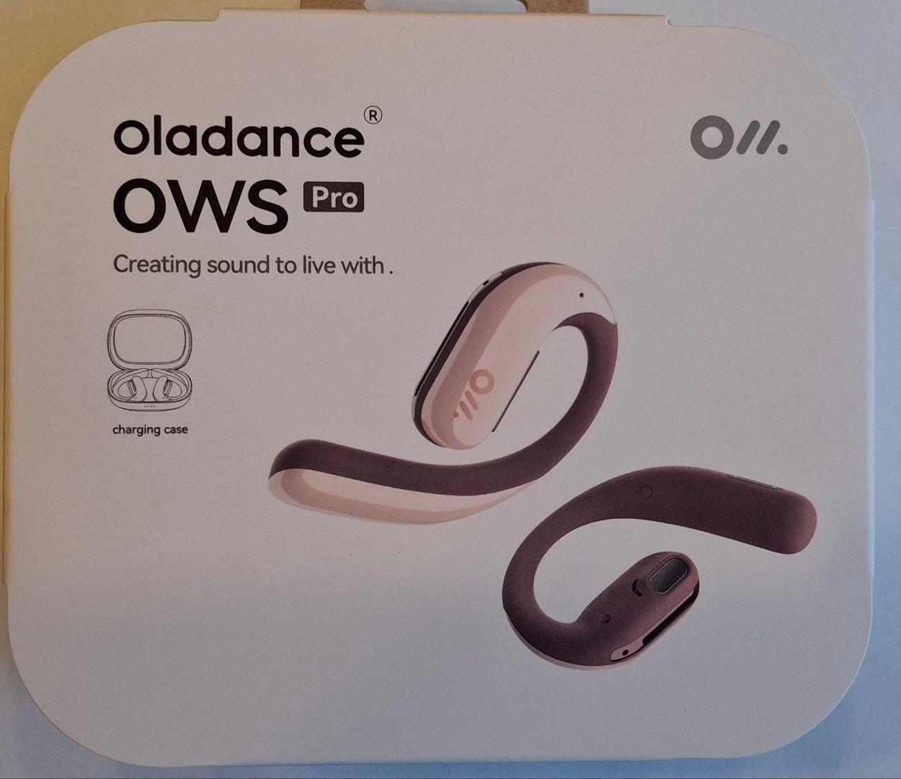 Oladance – OWS Pro Wearable Stereo True Wireless Open Ear Headphones (PINK)