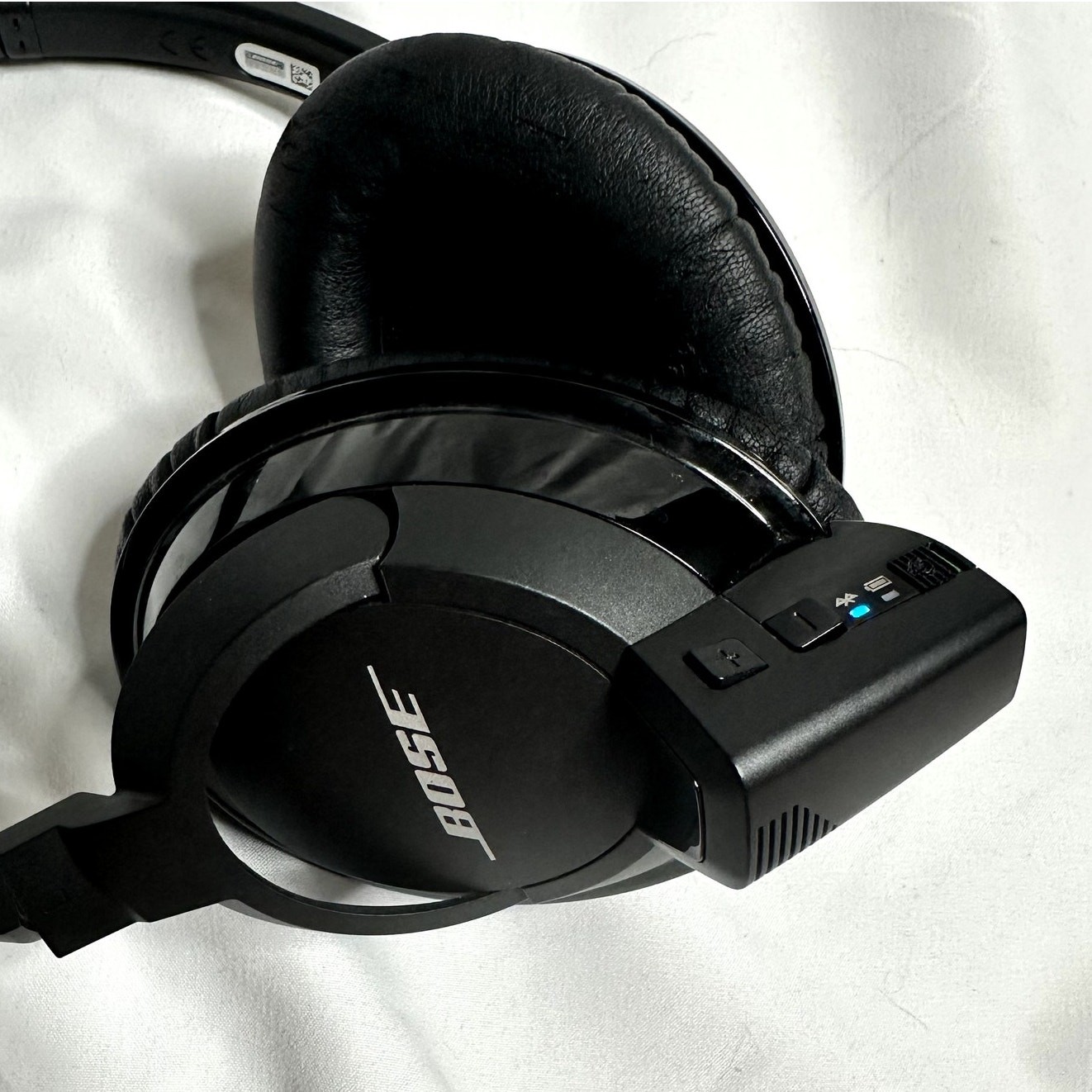 Bose SoundLink AE2w Around-Ear Wireless Bluetooth Headphones Headband Black Case