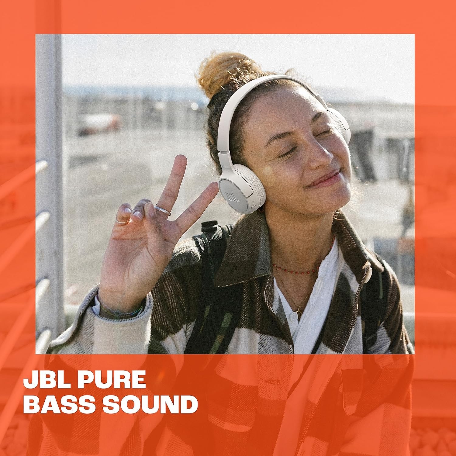 JBL Tune 760NC Over the Ear Headphones – Black