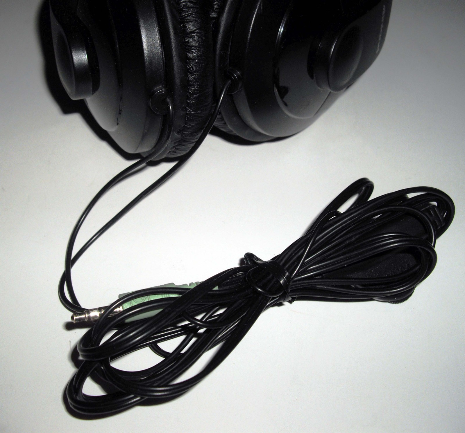 Inland Dynamic Stereo Headphones Black Unknown Model Tested Working
