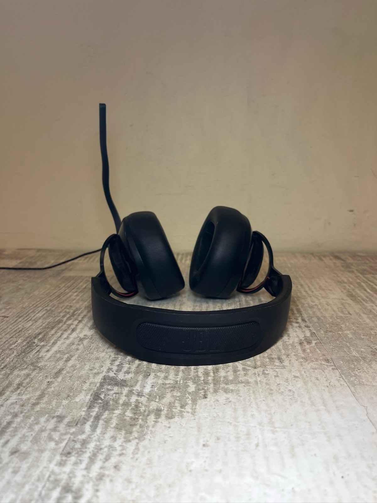 JBL Quantum 100 Wired Over-Ear Gaming Headphones – Black – Tested Working