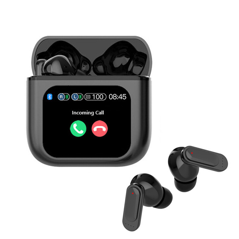 Bluetooth 5.4 Earphones Earbuds Touch Screen For Apple iPhone 16/15/Pro/14/13/12
