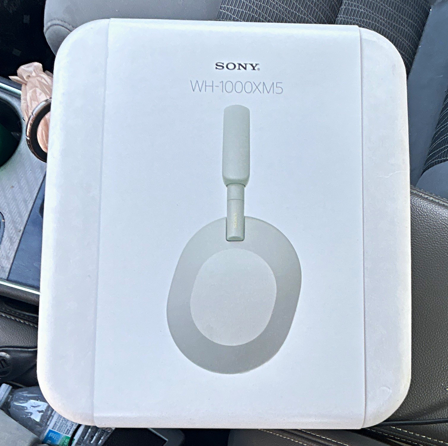 Sony WH-1000XM5 Wireless Noise Canceling Bluetooth Headphones w/ Mic White
