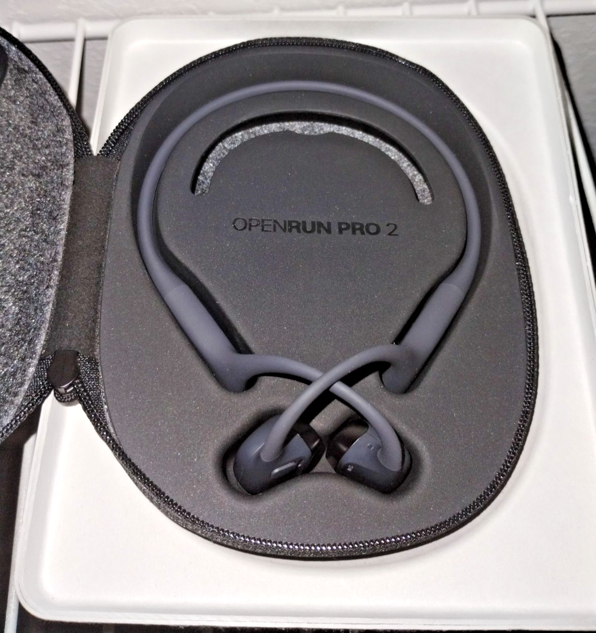 Shokz OpenRun Pro 2 Bluetooth Wireless Open-Ear Headphones – Black S820