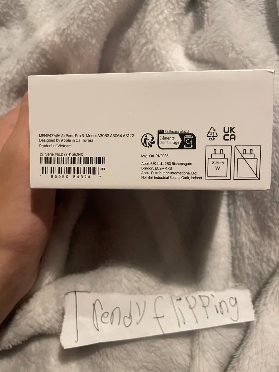 Apple Airpods Pro 3 Wireless Active Noise Cancelling Earbuds | FULLY NEW