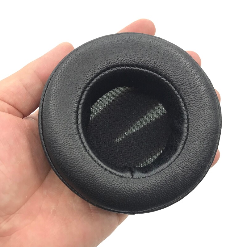 Replacement Sheepskin Leather Earpads Ear Cushion 70mm-110mm Earpads Round